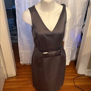 Nue by Shani Charcoal Sleeveless Mini Dress